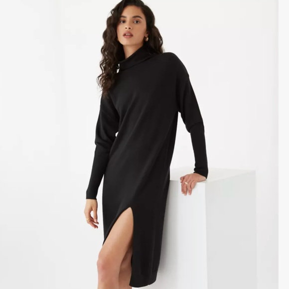 Wilfred Cyprie Merino Wool Dress (XS BLACK) - Picture 1 of 4